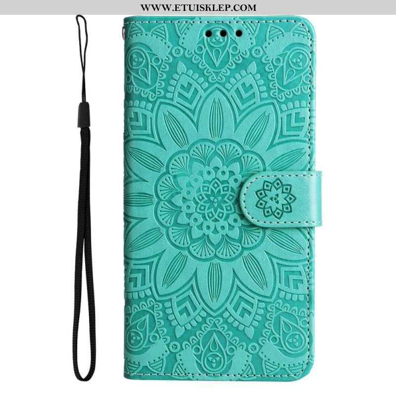 Etui Folio do Samsung Galaxy S23 5G Mandala Sun Ze Smyczą